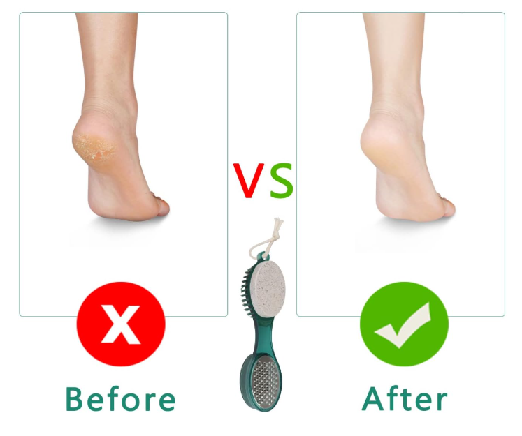 Pedicure Brush 4in1