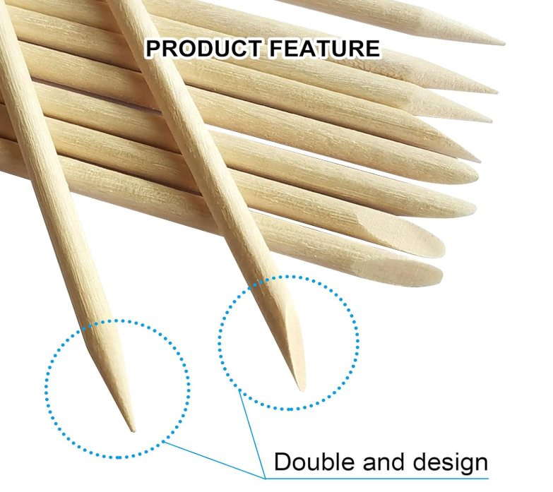 Nail Sticks Wooden 24Pc