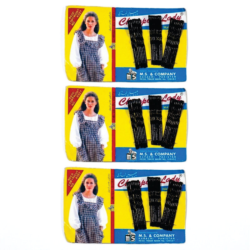 Hair Pins Champion 3 Cards