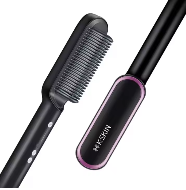 Hair Straightener Brush Electric