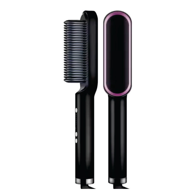 Hair Straightener Brush Electric