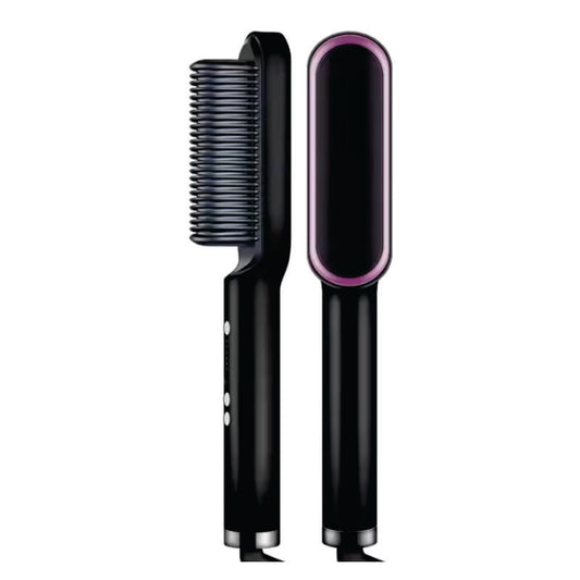 Hair Straightener Brush Electric