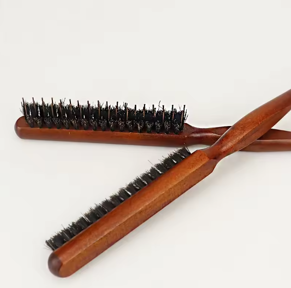 Teasing Hair Brush Wooden 1 pc